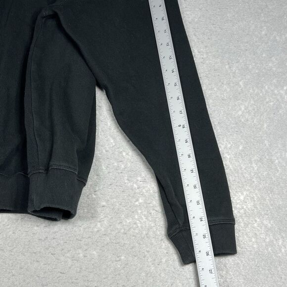 TOMMY BAHAMA RELAX Tobago 1/4 Zip Pullover Sweater Men’s Small Black Long Sleeve - Picture 8 of 14